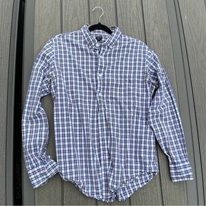 Men's J Crew plaid buttondown shirt 100% cotton